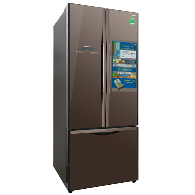 Tủ lạnh Hitachi Inverter R-WB545PGV2 GBW - Hàng Chính Hãng - Bạc