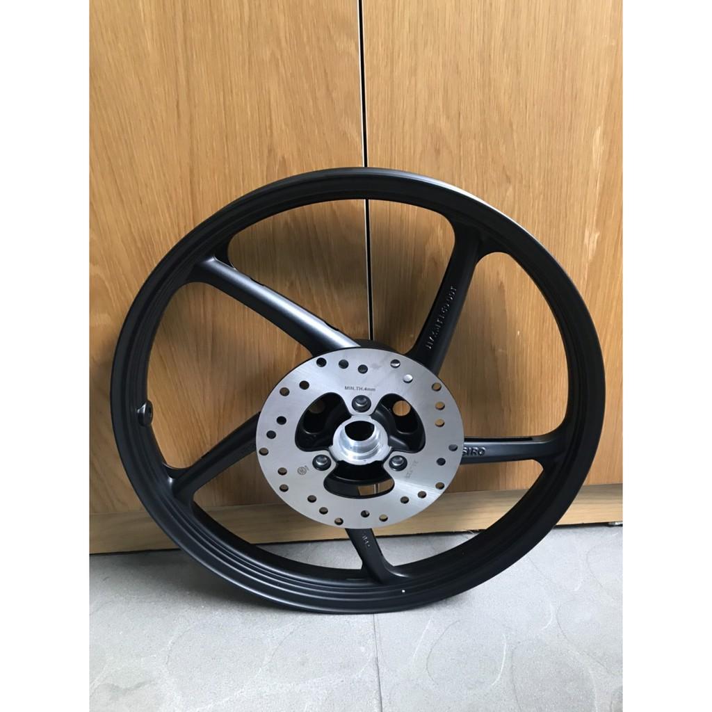 COMBO CẶP MÂM KIỂU 5 CÂY cho xe RAIDER, SATRIA KÈM CẶP ĐĨA BÔNG CNC