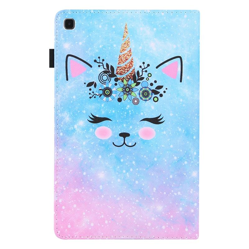 Bao Da Họa Tiết Hoạt Hình Có Nam Châm Hít Cho Amazon Kindle Fire Hd8 Hd 8 2018 2017 2016 2015 8.0 Inch