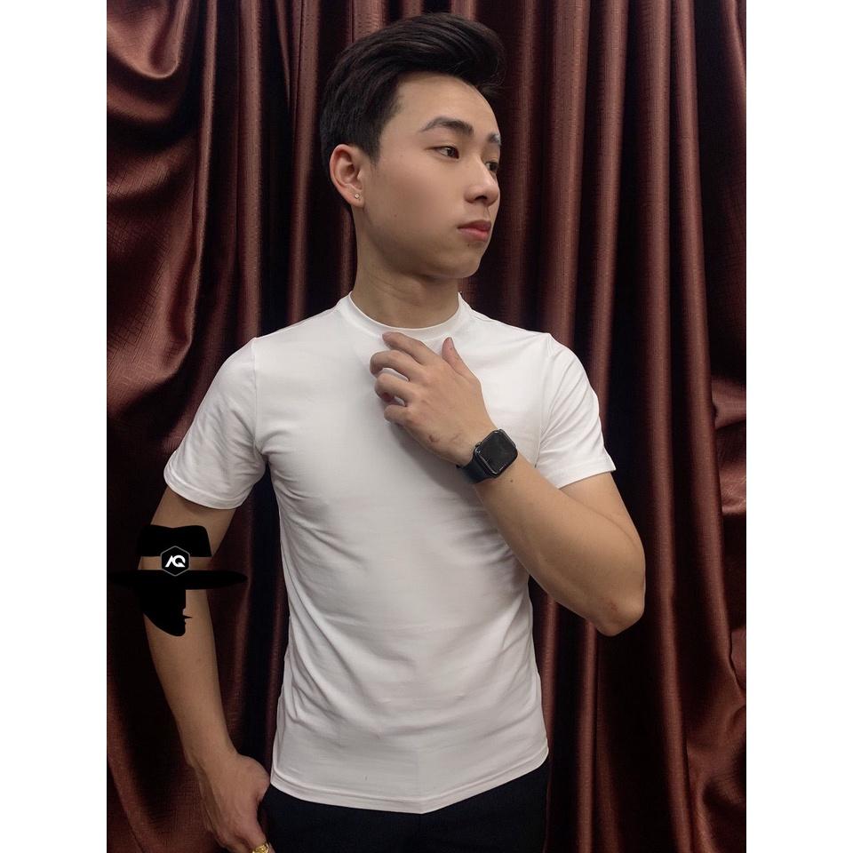 Áo Phông Trắng Form Ôm Mềm mịn