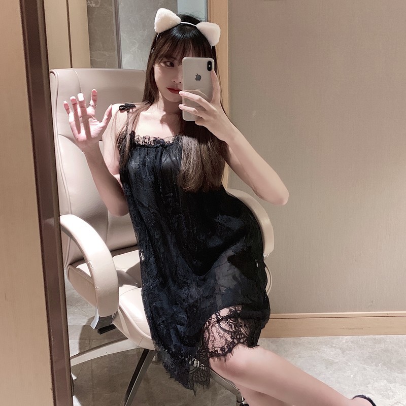 Đầm ngủ tiểu thư dễ thương