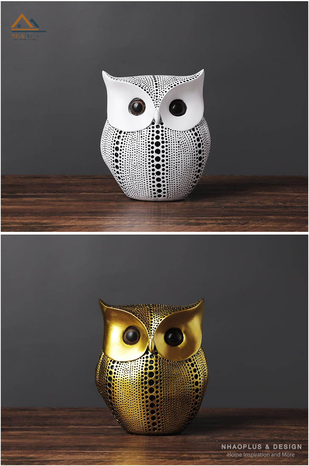 Tượng Decor Con Cú