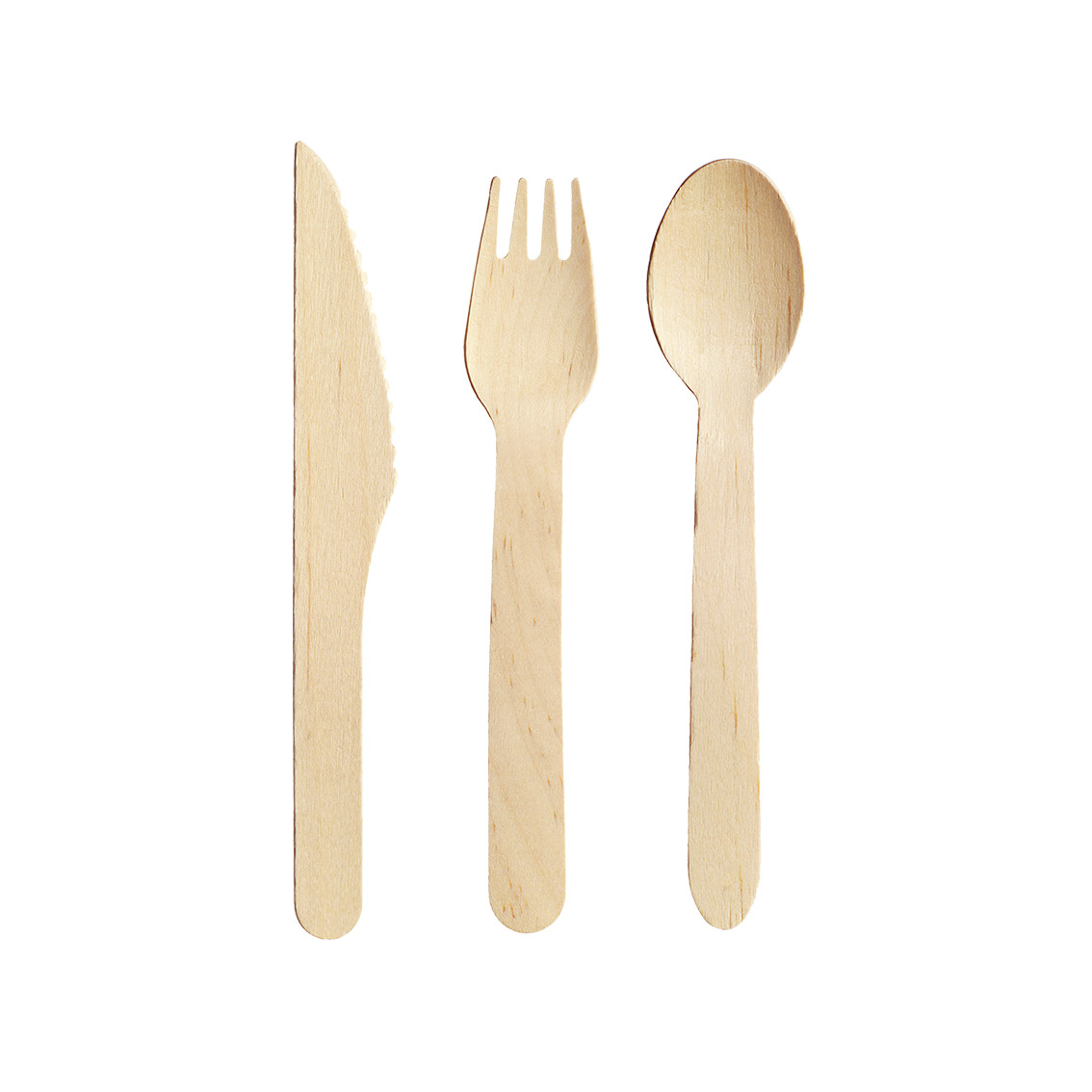 100 cái Muỗng Gỗ dùng 1 lần dài 16cm, làm từ gỗ tự nhiên