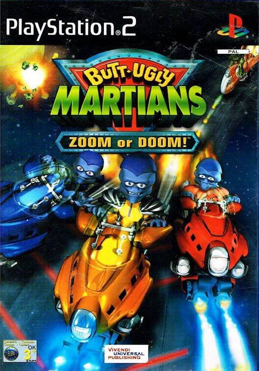 [HCM]Game PS2 butt ugly martians ( Game đua xe )