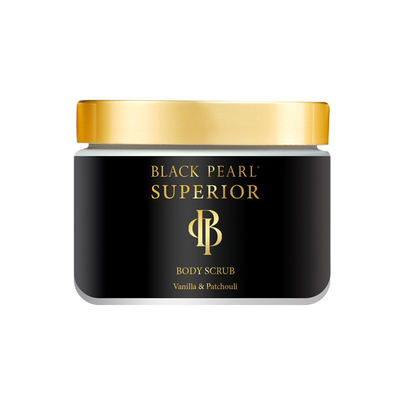 Tẩy Tế Bào Chết Body Black Pearl Hương Vani Và Hoắc Hương - Vanilla &amp; Patchouli Body Scrub - Mang Lại Cơ Thể Của Bạn Cảm Giác Thoải Mái Và Tươi Mới Hơn