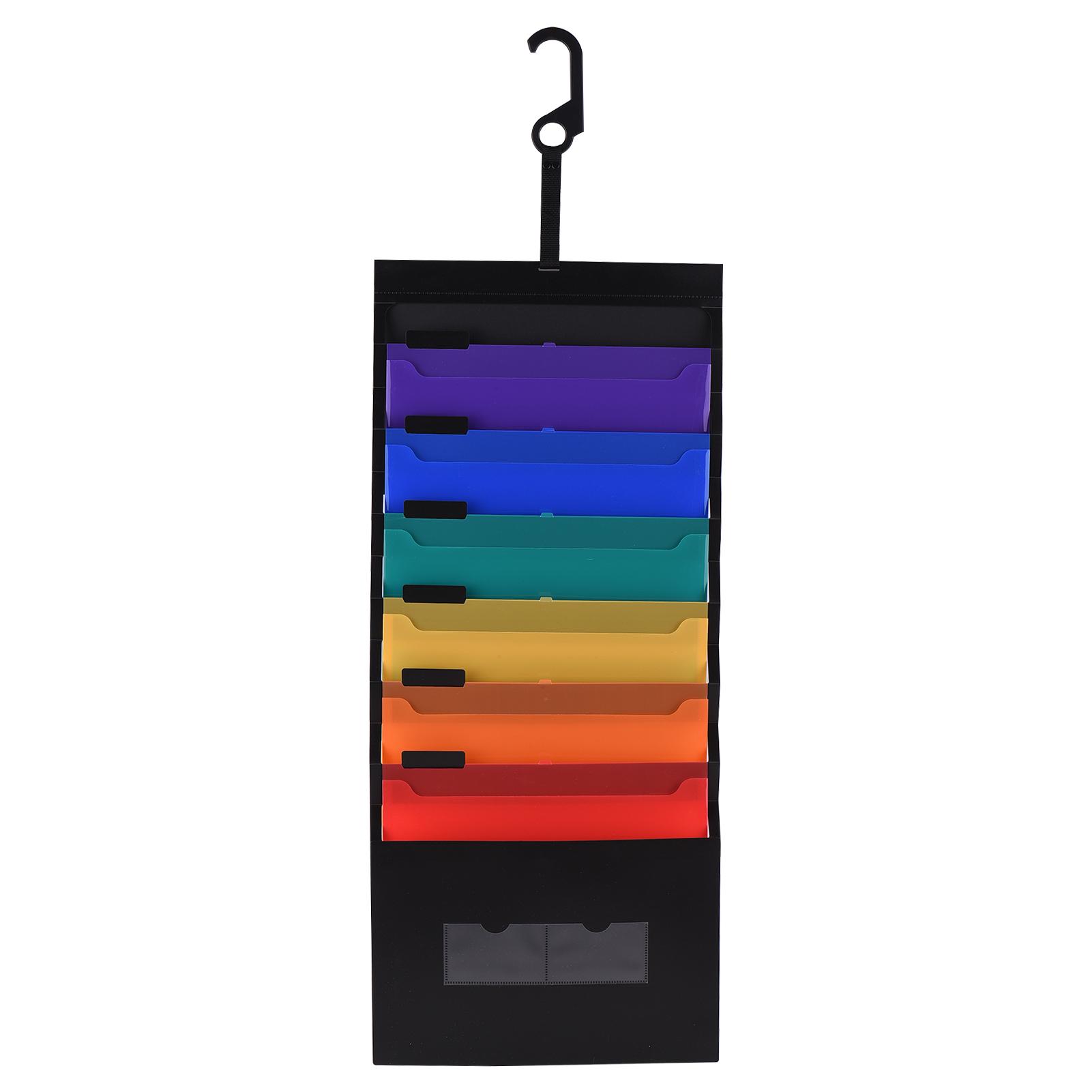 6 Túi Treo Sắp xếp Tập tin Accordian Kích thước A4 cho Trường Văn phòng Tại nhà