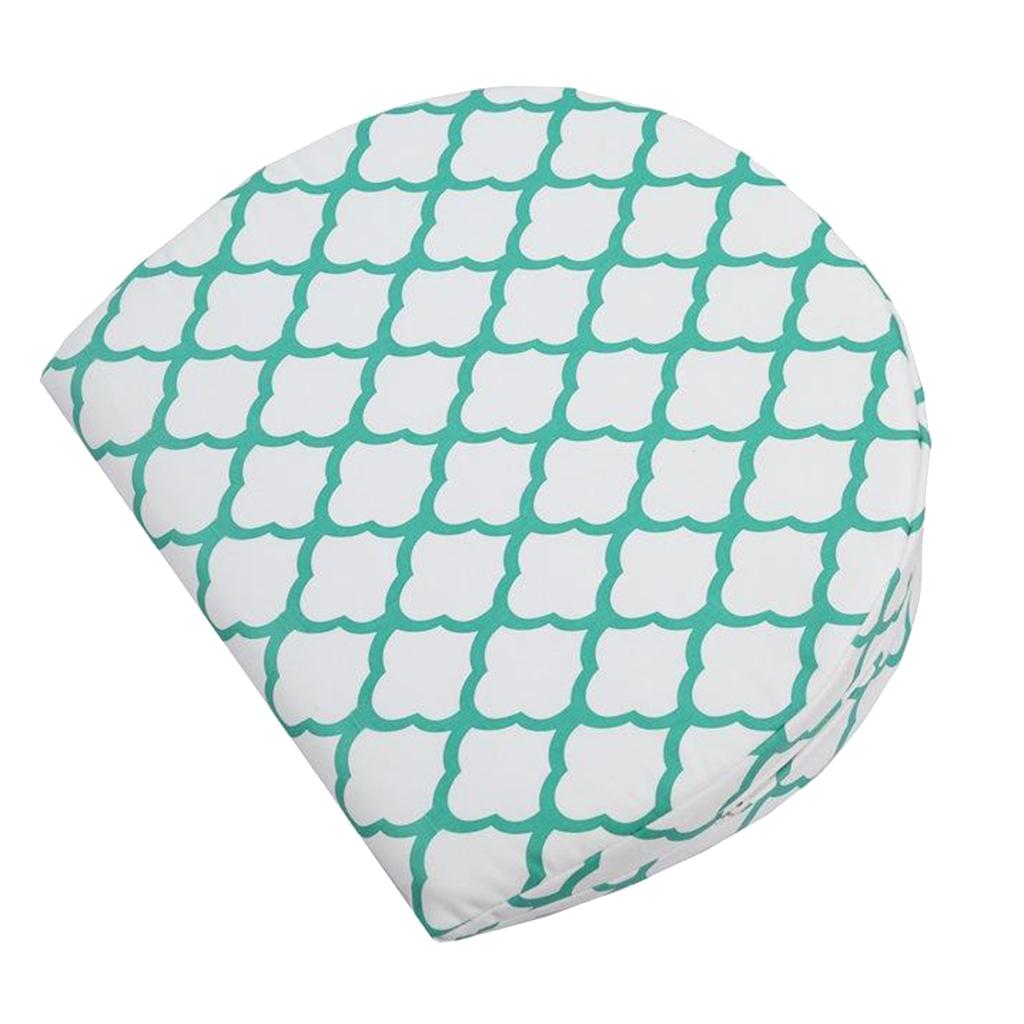 Foam Bed Wedge Support Pillow Washable Quilted Maternity Pregnancy Nursing Mummy