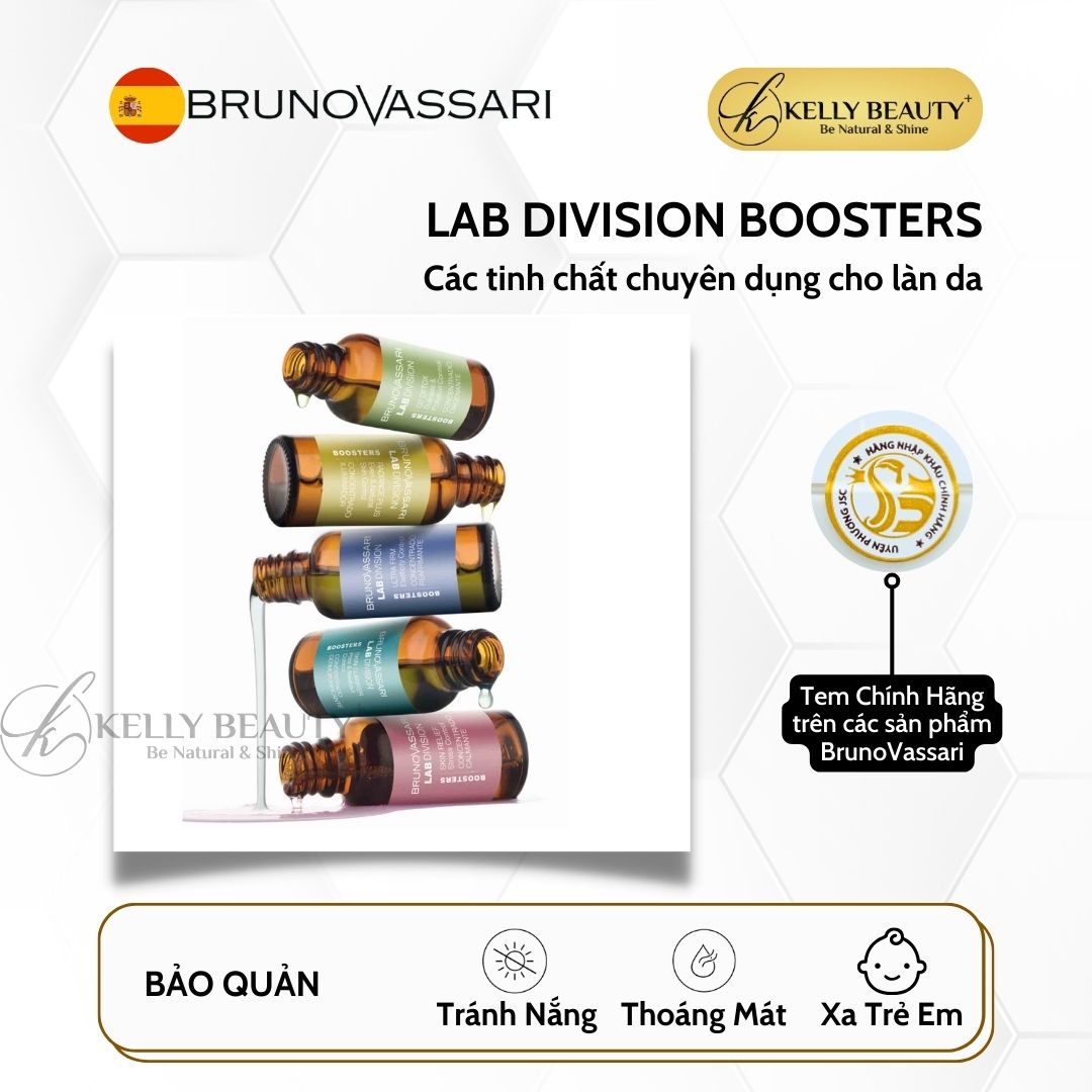 Tinh Chất Thanh Lọc Làn Da Lab Division Boosters O2 Detox - Bruno Vassari | Kelly Beauty