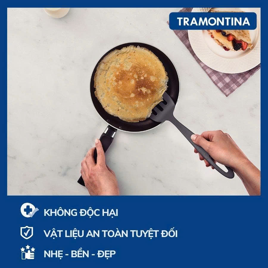 Xẻng Lật Thức Ăn Tramontina 30cm Chất Liệu Nhựa PA,Chịu Nhiệt 180 độ C Sản Xuất Tại Brazil 25155