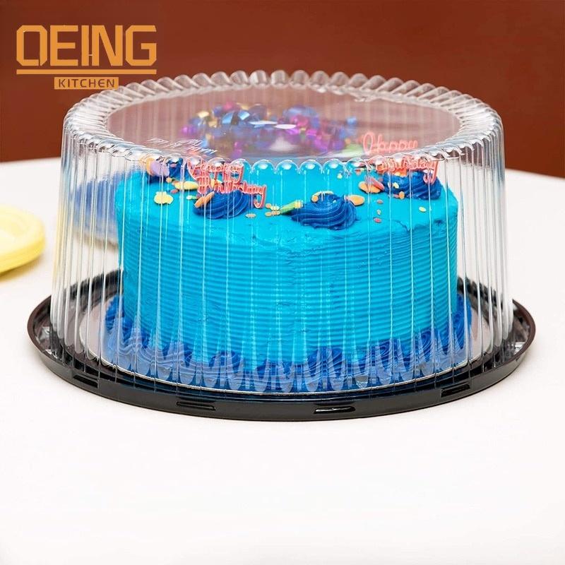 10 Chiếc 6/8 Inch Trong Suốt Hộp Bánh Nhựa Hộp Bánh Và Đóng Gói Trong Suốt Rõ Ràng Đựng Bánh Gato,Cupcake Muffin