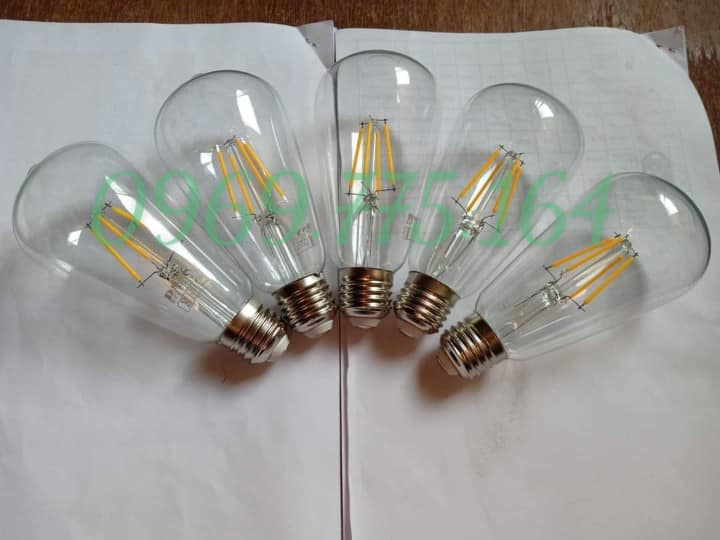 Bóng đèn LED sợi tóc EDISON - T64-4W
