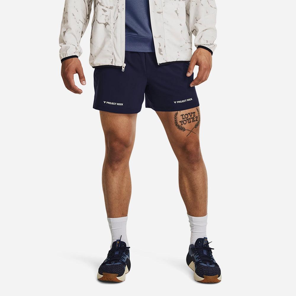 Quần ngắn thể thao nam Under Armour Pjt Rock Leg Day - 1380178-410