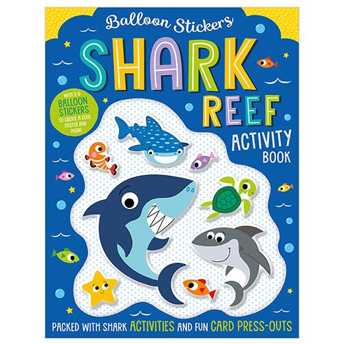 Balloon Stickers Shark Reef Activity Book