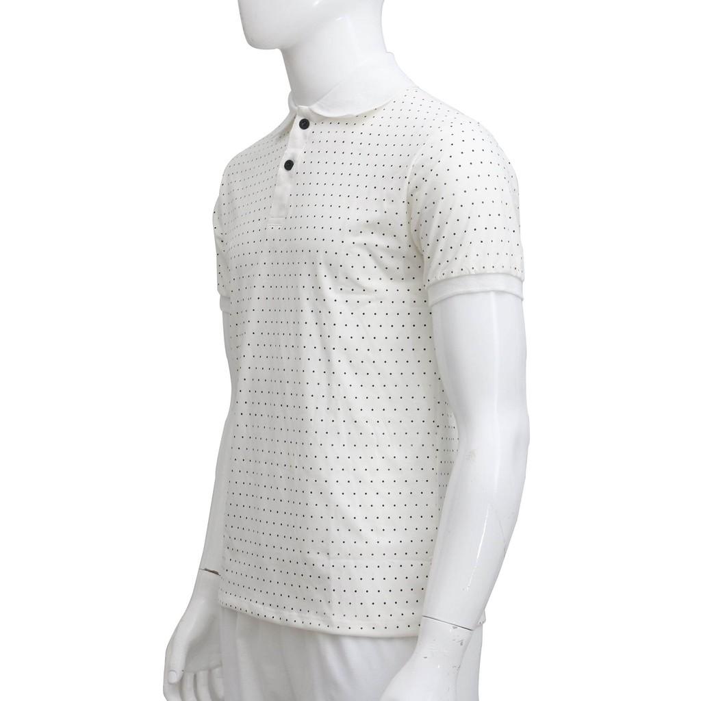 Áo thun nam polo cá sấu có cổ dáng ôm