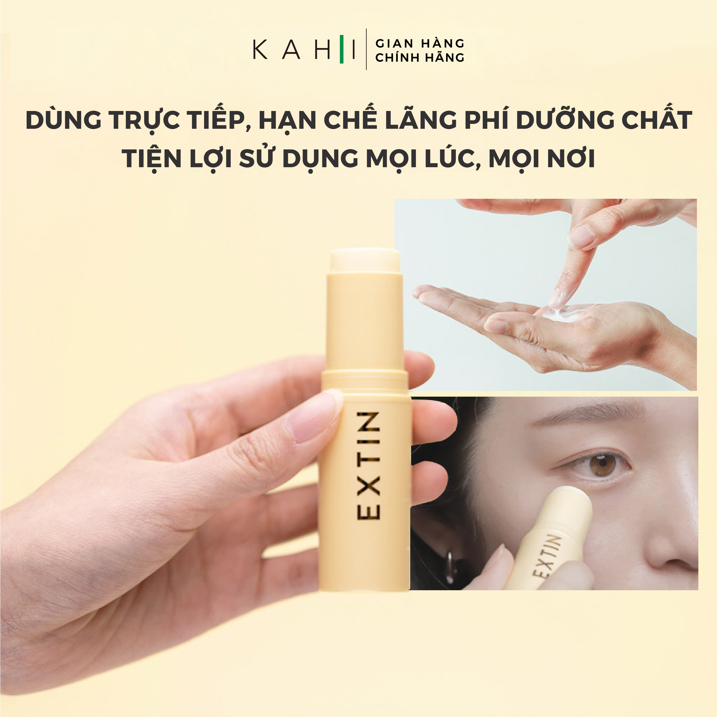 KAHI EXTIN C BALM - Sáp dưỡng sáng da, mờ thâm, chống lão hóa da