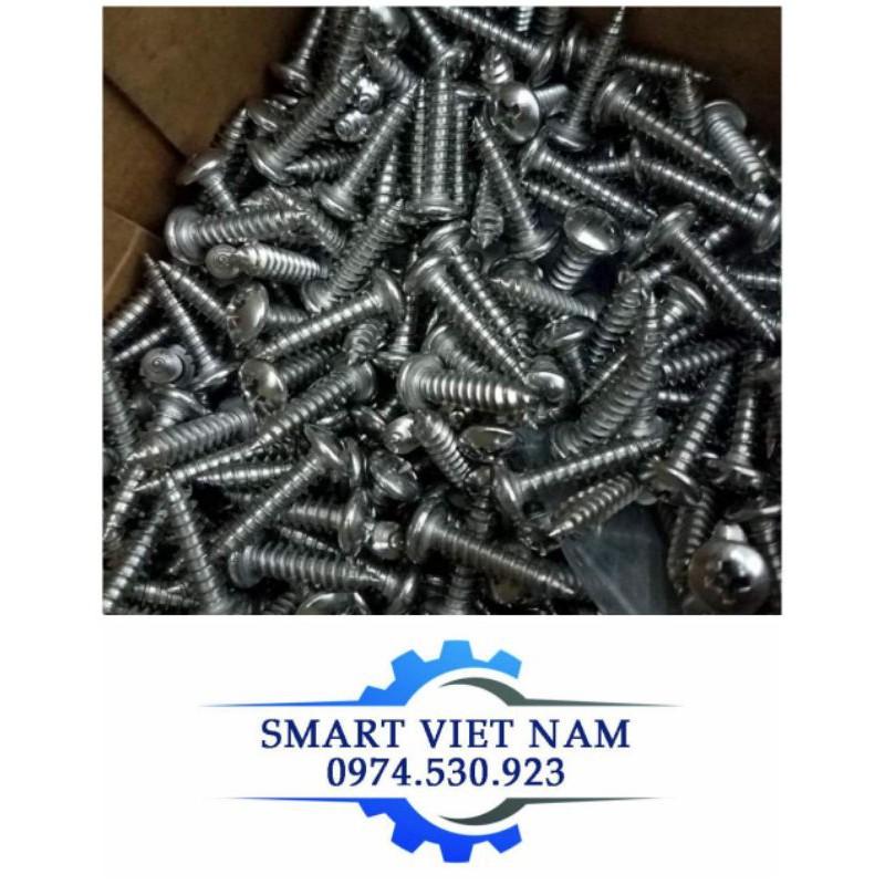 Vít gỗ inox 201 M6 Combo 100 Chiếc