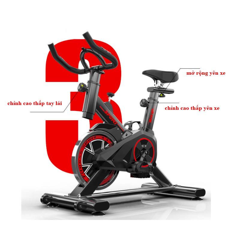 Xe tập thể dục Sport Bike Q7 Arkbike spining giá rẻ phù hợp mọi gia đình - Kèm video thực tế - lắp đặt dễ dàng