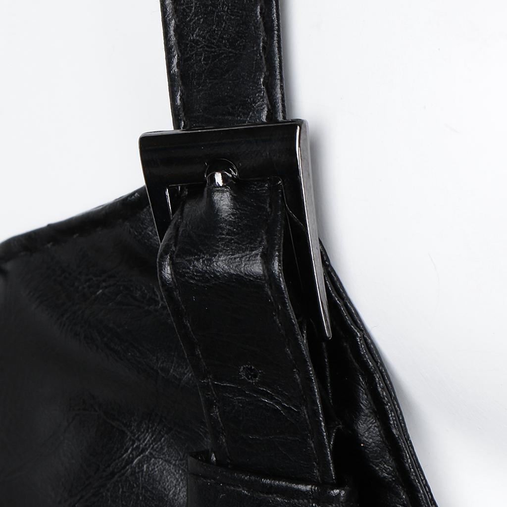 Women's Punk PU Leather Corset Belt Wide Waist Band Body Harness Waist Belt with Straps