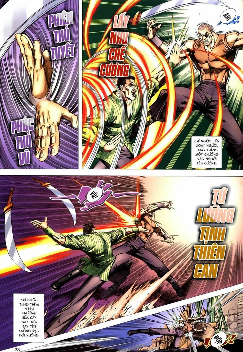 túy quyền tiền truyện chapter 20 23