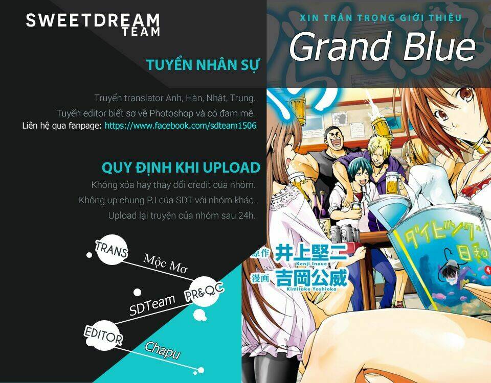 Cô Gái Thích Lặn - Grand Blue Chapter 3 - Trang 0