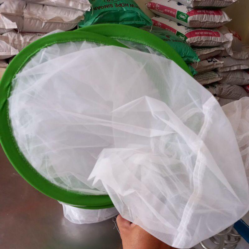 Vợt lưới mịn loại có tùng cao cấp 30cm - Phụ kiện hồ cá cảnh