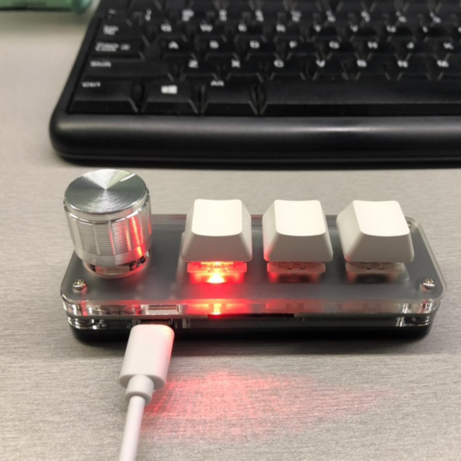 Mini Mechanical Gaming Keypad, Multifunctional Standard Keyboard for Windows