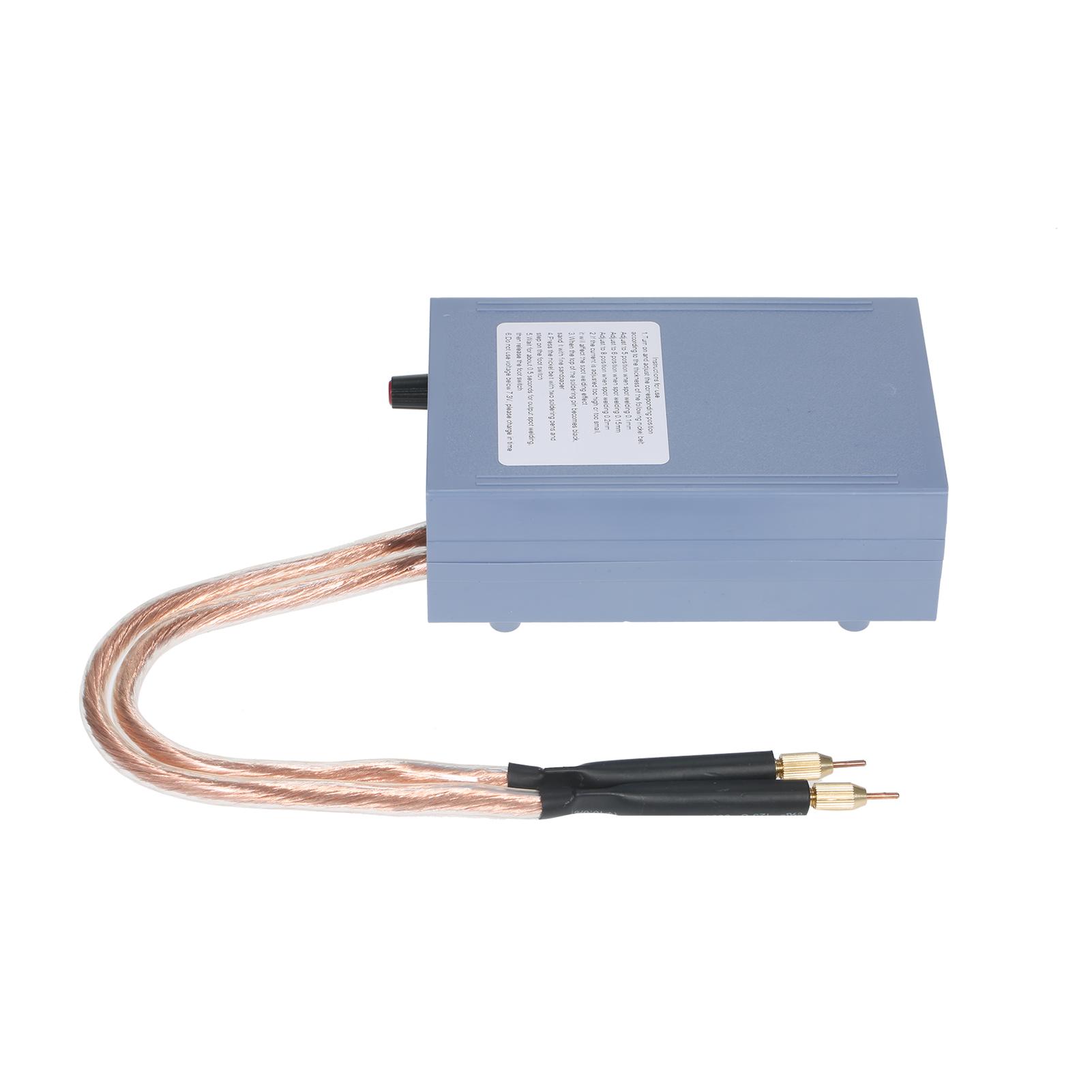 Weytoll Spot Welder Máy hàn điểm cầm tay công suất cao 5000W Máy hàn di động có thể điều chỉnh dòng điện 0-800A cho pin 18650 US Plug