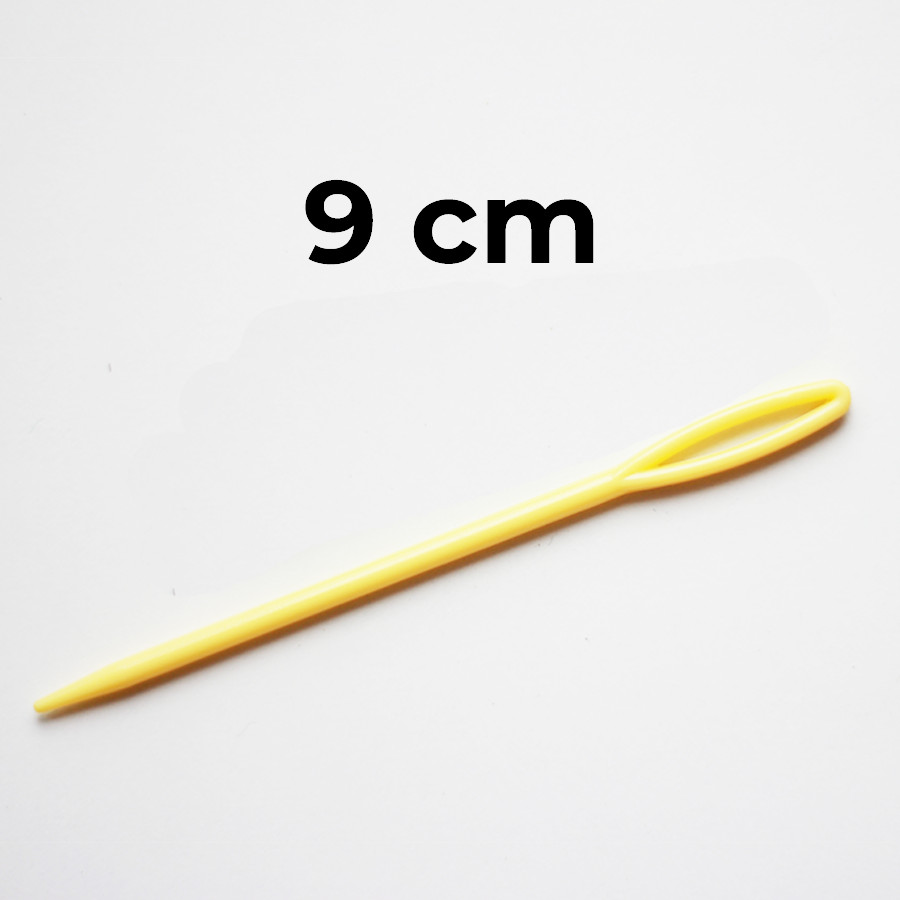 Kim Thêu Len Bằng Nhựa Kích Cỡ 5.5 cm, 6.8 cm, 9 cm - Plastic Yarn Embroidery Needle Size 5.5 cm, 6.8cm, 9 cm