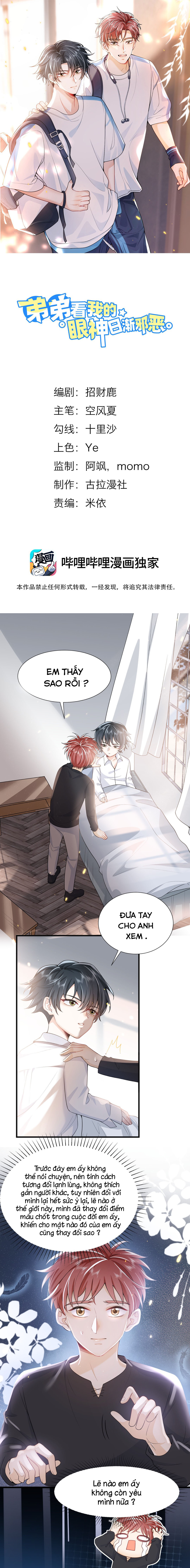 ánh mắt em trai nhìn tôi ngày càng ác độc chapter 2 1