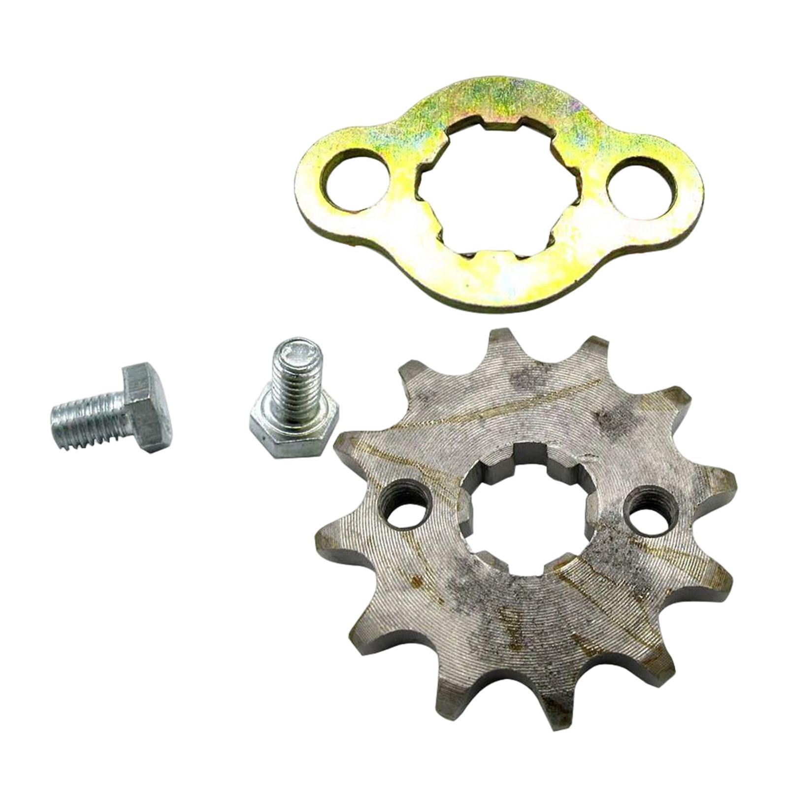 Front Sprocket Cog 428 17mm 12  with Gasket Components for Bike