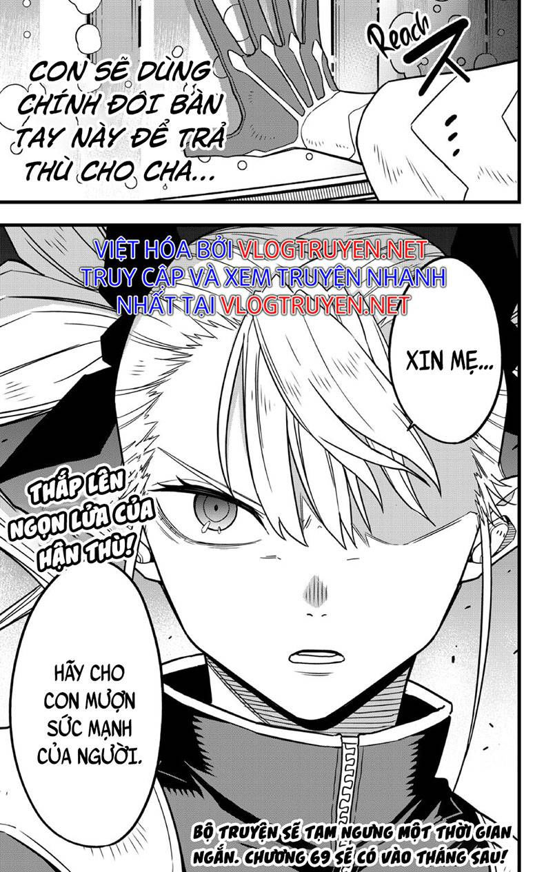 hôm nay - tôi hóa kaiju chapter 68 26