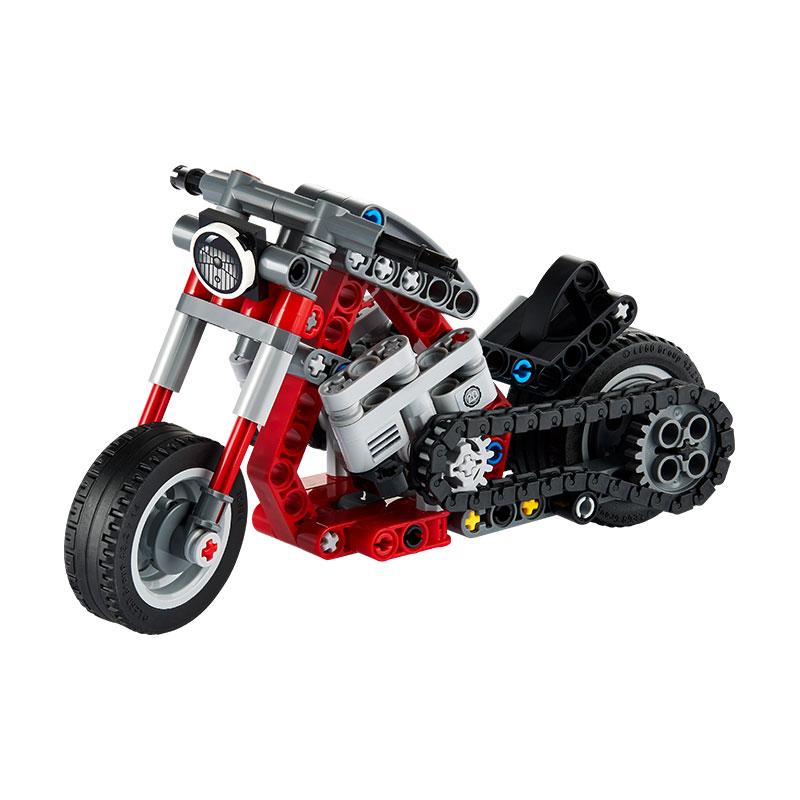 Đồ Chơi LEGO TECHNIC Xe Mô Tô Độ 42132 (163 chi tiết)