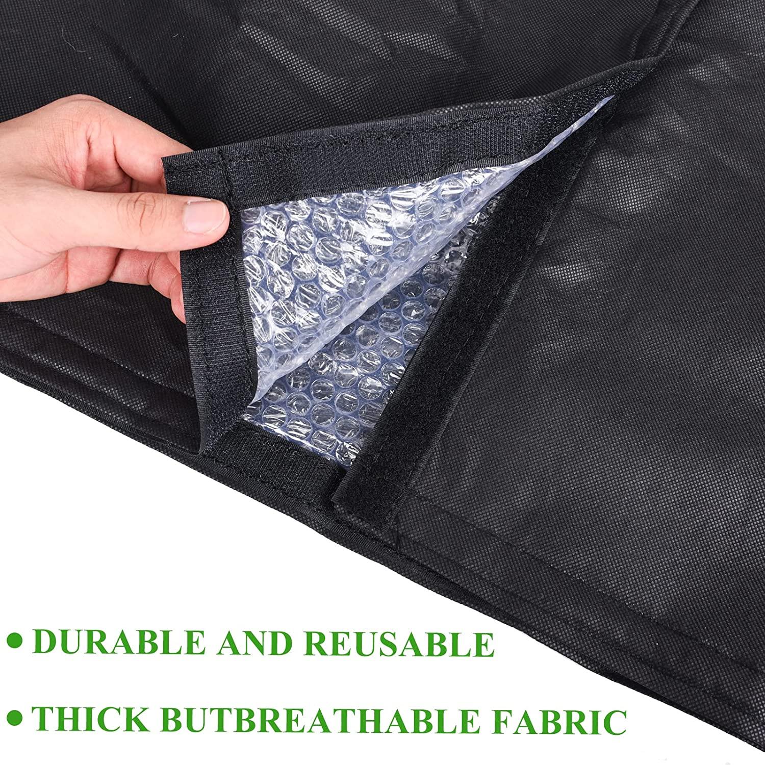 Túi Giữ Nhiệt Chậu Hoa, Túi Bảo Vệ Cây Có Thể Tái Sử Dụng Trong Mùa Đông, Túi Chống Sương Giá Mùa Đông Cho Cây Trong Chậu, Cây, Cây Bụi 50x45cm