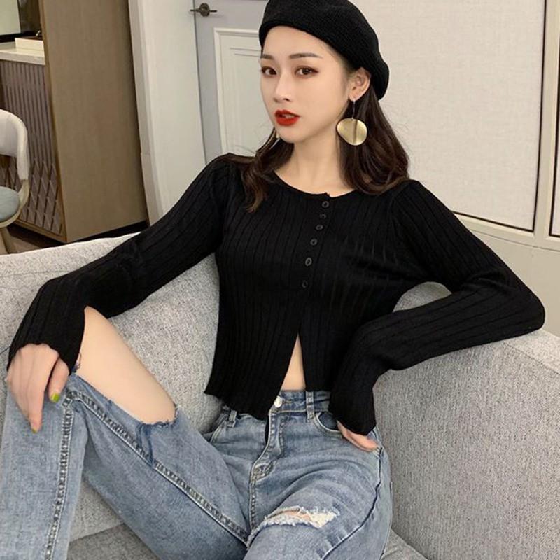 Áo Khoác Cardigan Dệt Kim Thiết Kế Xinh Xắn Cho Nữ