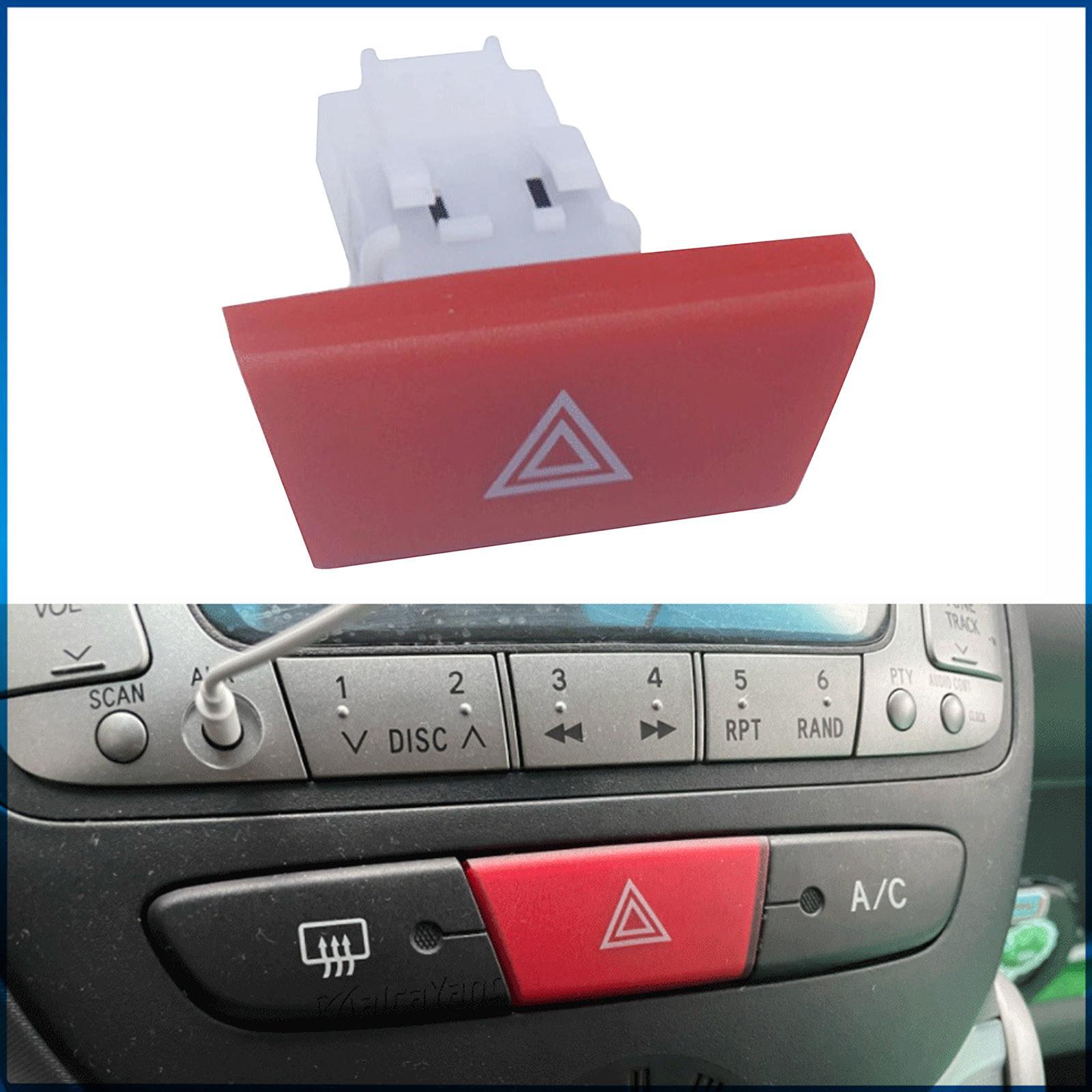 6490Ng Warning Hazard Light Emergency Button Switch Spare Part Accessory Easy Installation Made of high reliable quality and durable material