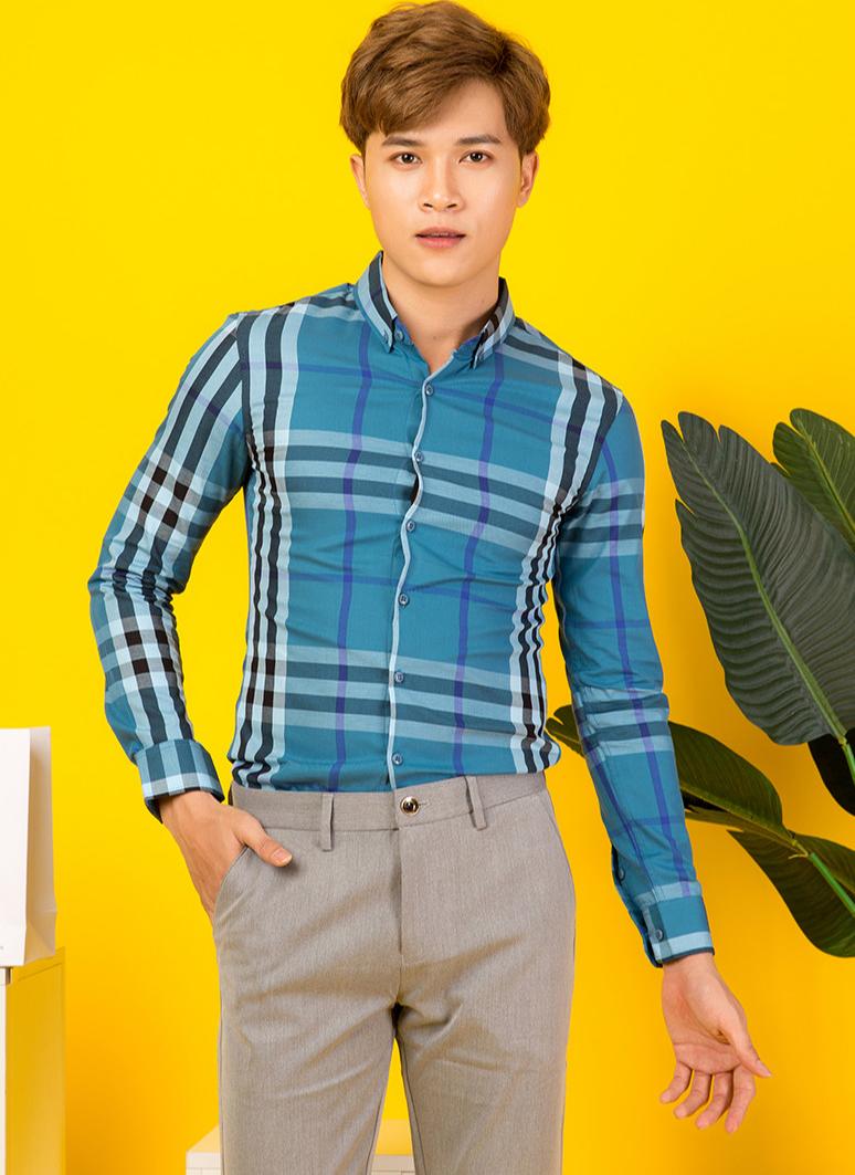 Áo Sơ Mi Caro TitiShop SM1159 ( Luxury)