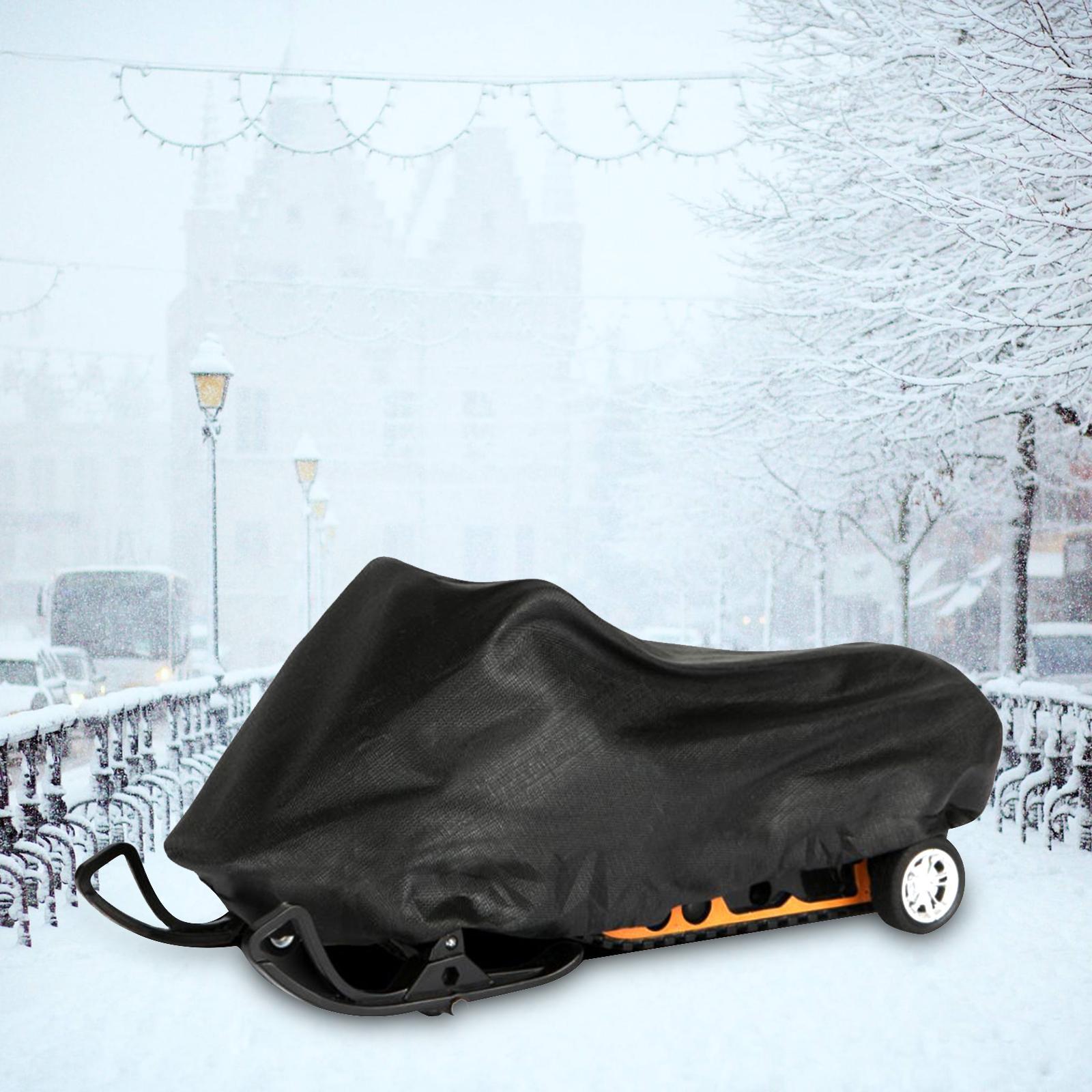 Snow Sled  Rain Snow Cover Snowmobile Travel Covers for Sledding Toboggan