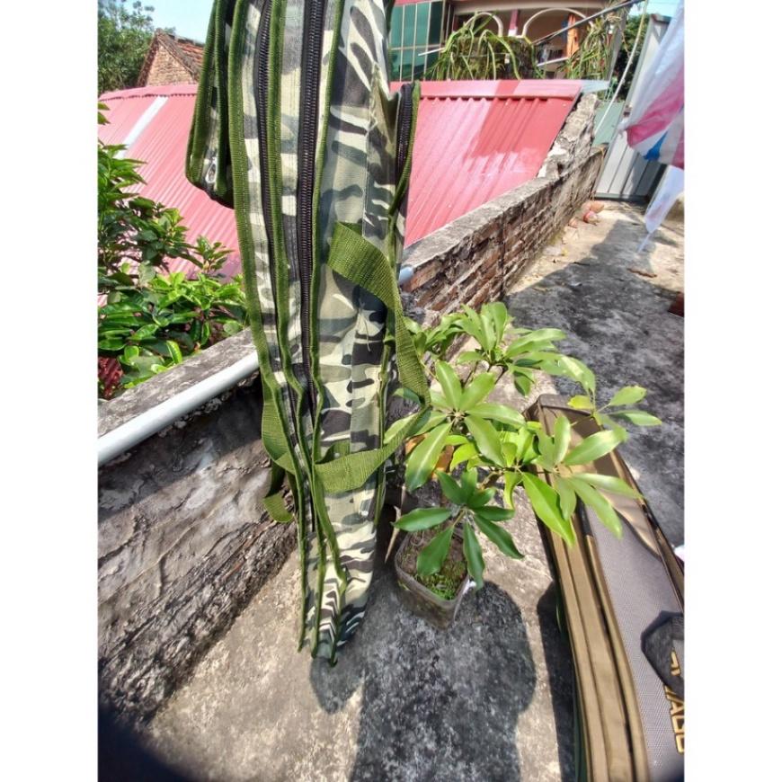 Sale to sale túi đựng cần 1m,1m1,1m2,1m3,1m4,1m5,1m6, 2 ngăn, 3 ngăn rằn ri, bao đựng cần rằn ri - uy tín - xả hàng tồn