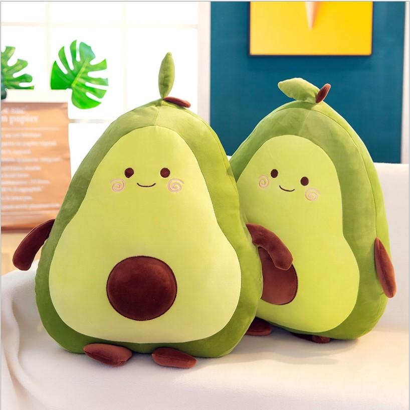 Gấu Bông Fruit Avocado Trái Bơ Siêu Tròn 25cm