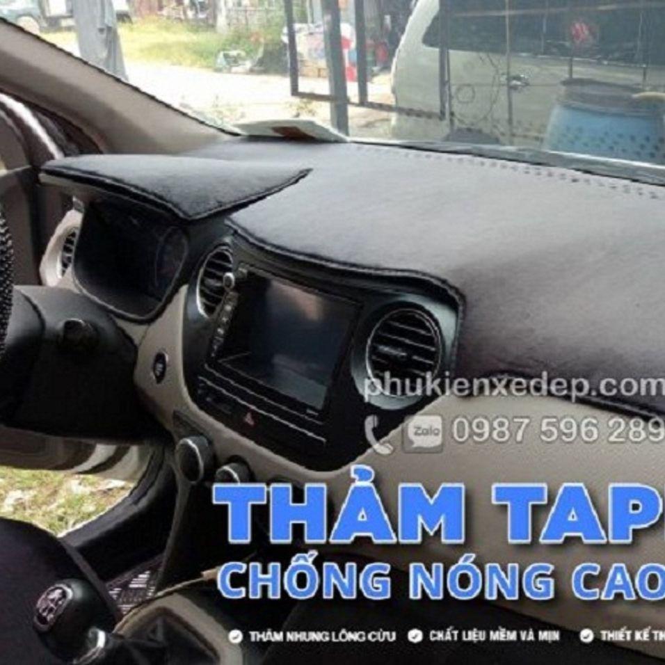 Thảm chống nóng taplo  chất liệu Nhung Lông cừu 3 lớp chống Trượt dành cho oto A