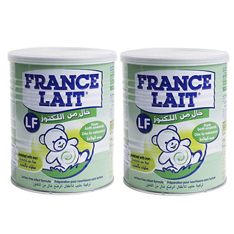 Combo 2 hộp Sữa bột France Lait LF 400g - Dành cho Trẻ Tiêu Chảy từ 0 – 5 tuổi