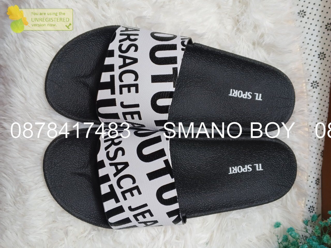 DÉP QUAI NGANG NAM NỮ UNISEX SMANO HOẢ TỐC