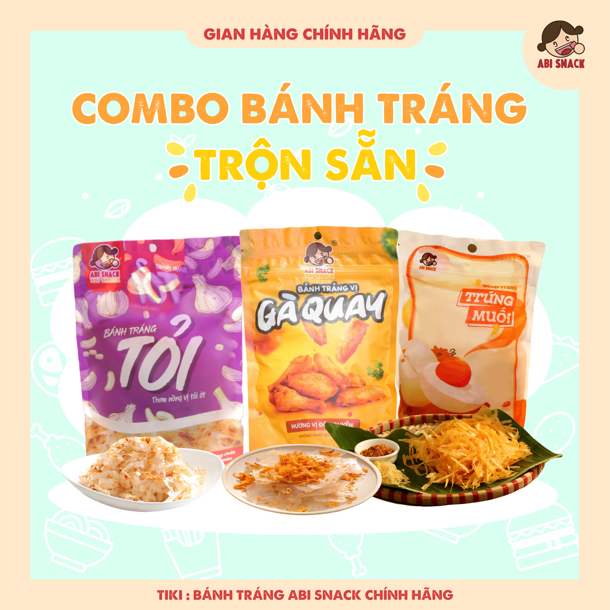 Hình ảnh COMBO BÁNH TRÁNG TRỘN SẴN