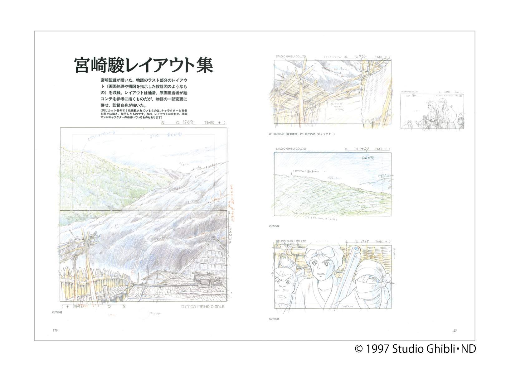 Sách ngoại văn: The art of The Princess Mononoke(ジブリTHEARTシリ-ズ) - THE ART OF THE PRINCRSS MONONOKE