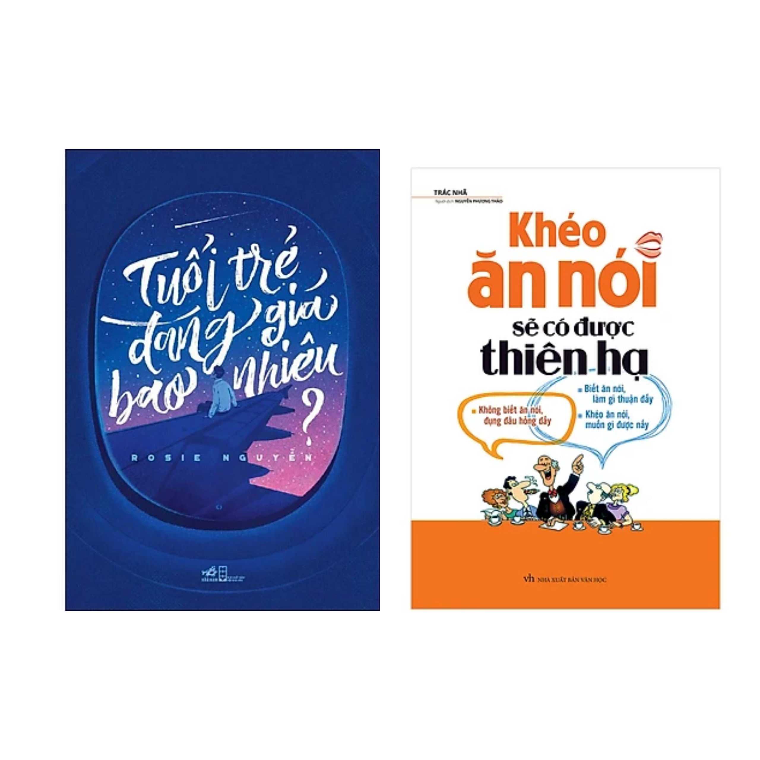 Combo 2 cuốn sách Tư Duy - Kĩ Năng Sống : Khéo Ăn Nói Sẽ Có Được Thiên Hạ  + Tuổi Trẻ Đáng Giá Bao Nhiêu