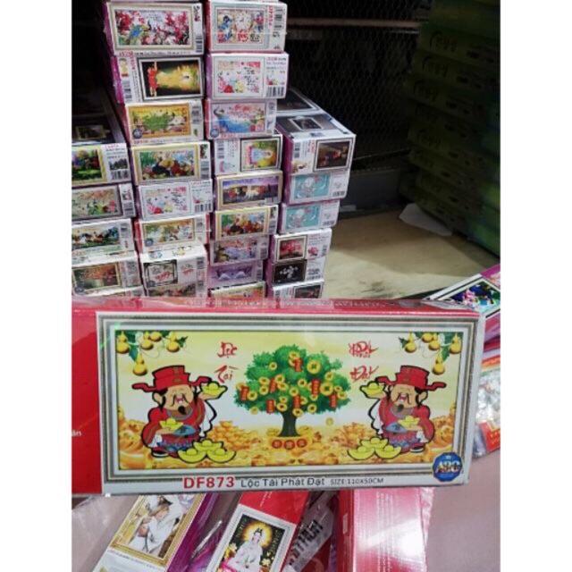 Tranh đính đá Tài Lộc DF873  chưa đính