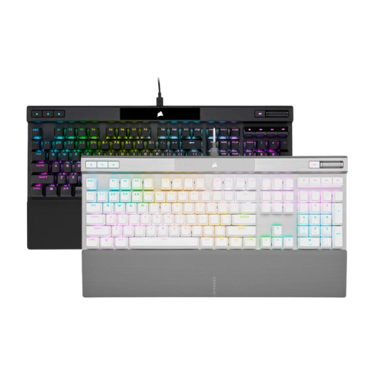 Hình ảnh Bàn Phím Có Dây Corsair K70 PRO BLK/WHT | RGB | OPX SILVER- Hàng Chính Hãng