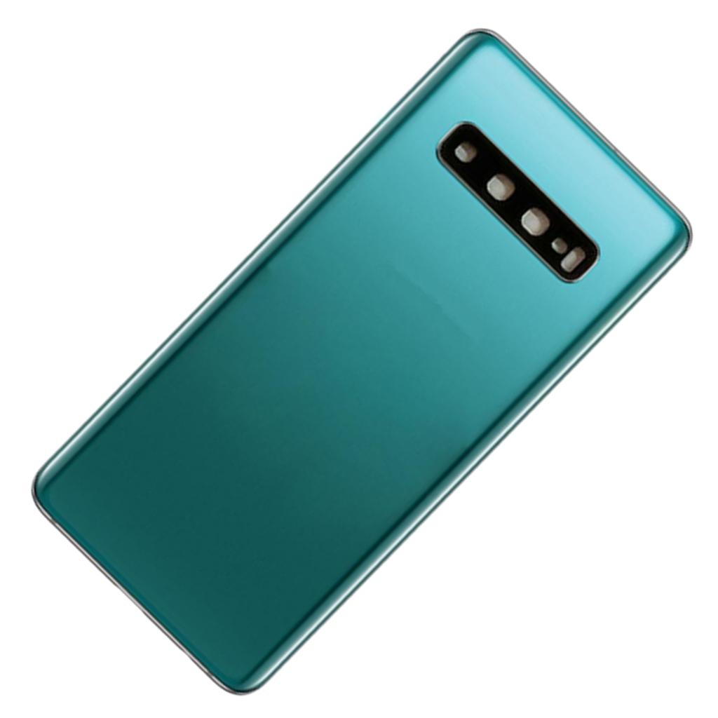 Lưng Thay Thế Kính ửa Sau Lắp Ống Kính Máy Ảnh Và Khung dụng ụ Tháo Lắp & Keo Cho Samsung Galaxy S10+ Plus
