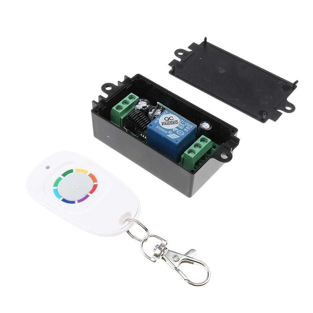 12V Learning Remote Control Switch Unit With Single Bottom Controller 315Mhz Receiver module with Circuit Diagram