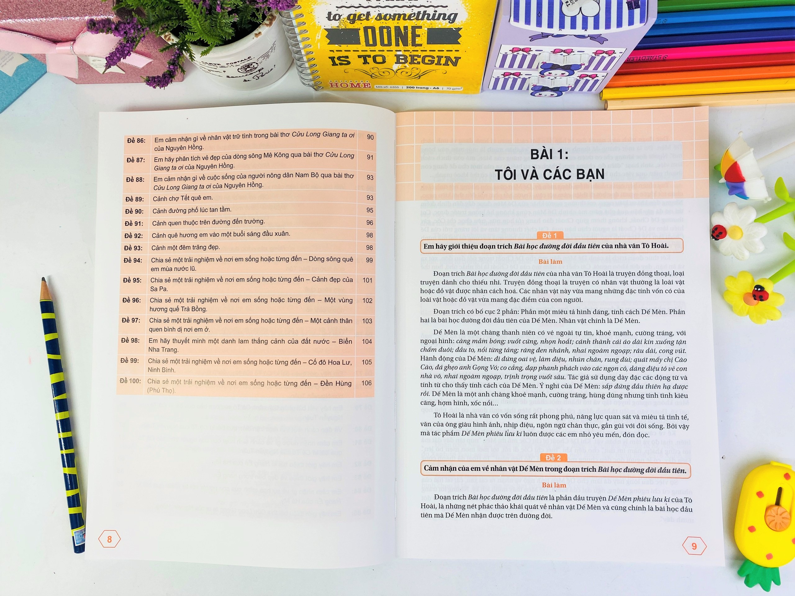 Sách - Những Bài Làm Văn Mẫu Lớp 6 - Biên soạn theo chương trình GDPT mới - Kết Nối - ndbooks